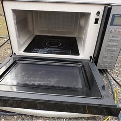 (運搬費込)(即日、深夜ok)ハイアール　電子レンジ　2020年製の画像