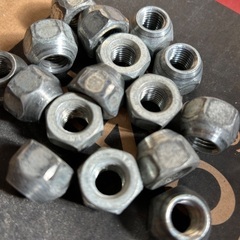 中古貫通ナット16本 M12/P1.5/21HEX/L-16㎜トヨタホンダダイハツの画像