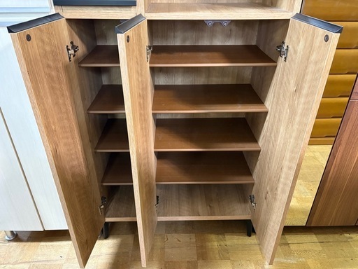 【ジャングル深井店】★シューズボックス ブラウン 家具 簡易クリーニング済 堺市（中区 堺区 東区 西区 南区 北区）和泉市 河内長野