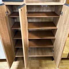 【ジャングル深井店】★シューズボックス ブラウン 家具 簡易クリーニング済 堺市（中区 堺区 東区 西区 南区 北区）和泉市 河内長野市 富田林市 松原市 狭山市 深井 【FU2907】の画像