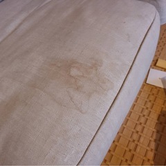 【無料】布ソファ 3人掛けの画像