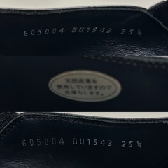 BURBERRYバーバリーローファー スリッポンシューズ ビジネスシューズ ドレスシューズ くつ クツ 革靴 紳士靴 紐無靴 紐なし靴blackブラック黒色系25.5センチEEE3Eの画像