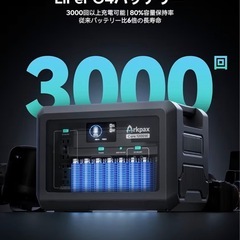 新品ポータブル電源の画像