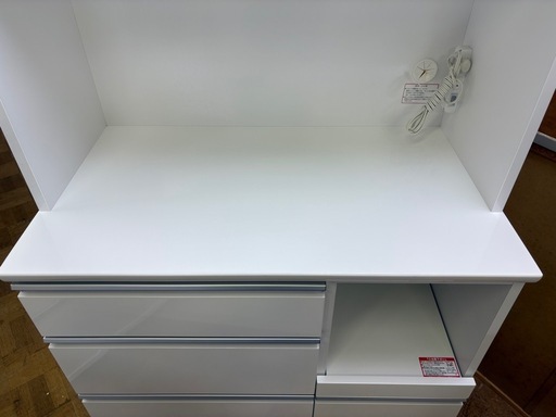 ジャングル深井店】☆システムキッチンボード ホワイト 家具 簡易 