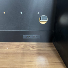 食器棚　ウォールナットの画像