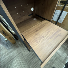 食器棚　ウォールナットの画像