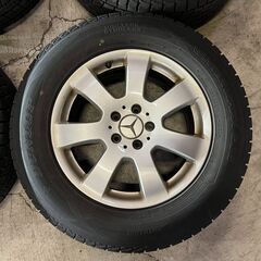 美品バリ山■ベンツML 350 ダンロップ ウインターマックス SJ8 235/55R17の画像