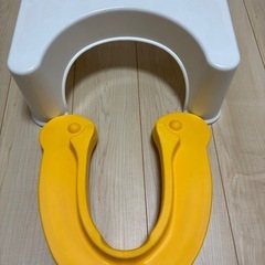 トイトレ　リッチェルソフト補助便座&踏み台の画像