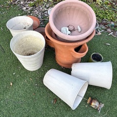 植木鉢など　大量の画像