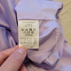 Princess 薄紫色 フラワー刺繍ドレス 豪華 ドルス 発表会 結婚式の画像