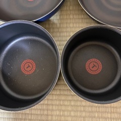 【取引中】ティファール(ガス火用)6点セットの画像