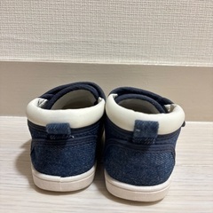 13cm 子供靴 車柄の画像