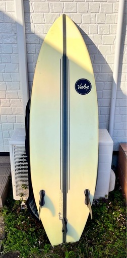 爆速　varley　サーフボード　HD　EPS 28L 定価180,000円　ケースとフィン付き