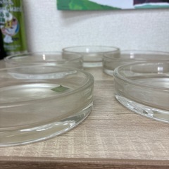 レミーマタンVSOP セントー・レリーフ小皿セット HOYA 保谷クリスタル製の画像