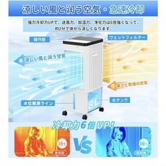 扇風機　冷風機の画像