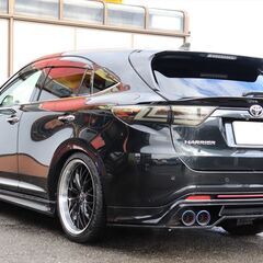 乗出し価格!! 車検令和9年6月 ハリアー 30年式 12.0万km 修理歴無し ローダウン アラウンドビューモニター 禁煙車 諸費用コミコミ!の画像