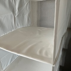 IKEA SKUBB 吊り下げ収納 6段 ホワイト 35×45×125cmの画像