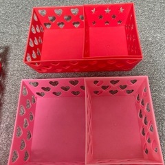 ハートと星のプラケース8個セットの画像