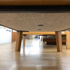 【ドリーム川西店御来店限定】☆ジモティー見たよ♪割引☆ 協立工芸 こたつテーブル  クリーニング済み 【99560000034307】の画像