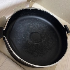 すきやき鍋 ツル付き 26cmの画像