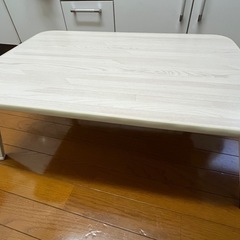 折りたたみ　テーブル　75✖️50 
ローテーブルの画像