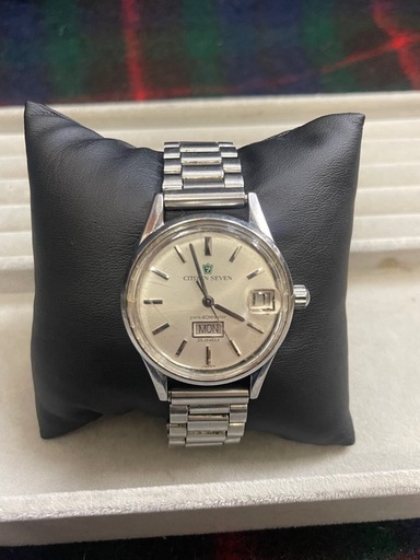 CITIZEN SEVEN 自動巻き時計 40M防水アンティーク 腕時計