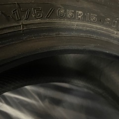DUNLOP WINTERMAXX 175/65R15 4本セット　タイヤのみ　2021年製　ダンロップ  ウインターマックス　スタッドレスタイヤ の画像
