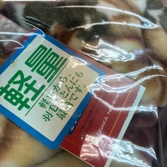 西川の毛布の画像