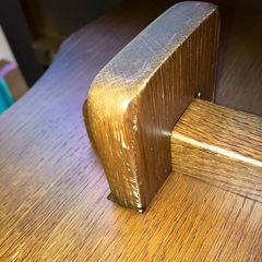 重厚感たっぷりダイニングテーブル【F01001】の画像