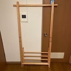 折りたたみ式ハンガーラックの画像