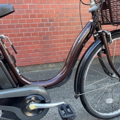 YAMAHA PAS natura 電動アシスト自転車 ダークブラウンの画像