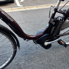 YAMAHA PAS natura 電動アシスト自転車 ダークブラウンの画像