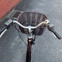 YAMAHA PAS natura 電動アシスト自転車 ダークブラウンの画像