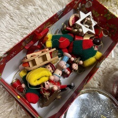 クリスマス　オーナメント　色々の画像
