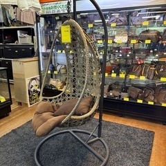 【ジャングル深井店】★ハンギング チェア 家具 簡易クリーニング済 堺市（中区 堺区 東区 西区 南区 北区）和泉市 河内長野市 富田林市 松原市 狭山市 深井 【FU2909】の画像
