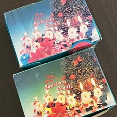 クリスマスキャンドル★サンタ17個の画像