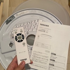 【お譲り先決定】TOSHIBA シーリングライトの画像