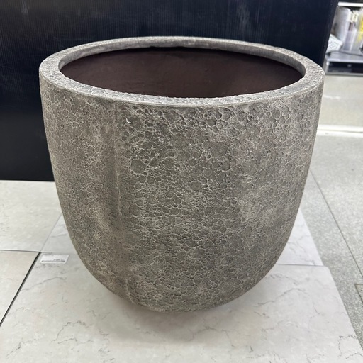166 植木鉢カバー 41cm グレー