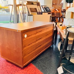 無印良品  MUJI  無印　ウォールナットローボード 　美品　シンプル　Muji の画像