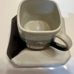 趣あるコーヒーカップの画像