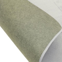 新品　大島屋 フランネルラグ ビエン2 200×240cm 3帖 GY グレー の画像