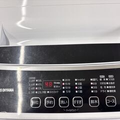 アイリスオーヤマ 全自動洗濯機 6.0kg   IAW-T602E  2021年製   通電・動作確認済の画像