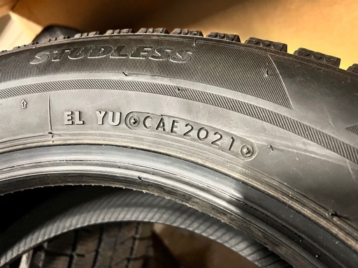 175/65R15 ブリヂストンVRX2 2021年製 スタッドレスタイヤ 冬タイヤ