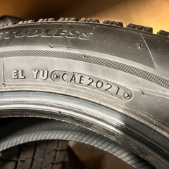 175/65R15 ブリヂストンVRX2 2021年製 スタッドレスタイヤ 冬タイヤの画像