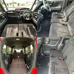 コミコミ🚘ツートンカラー！車検2年付！ディーラー整備車両！ホンダセンシング！NBOXカスタム！の画像