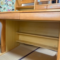 【中古品】勉強机・いすせっと・椅子セットの画像