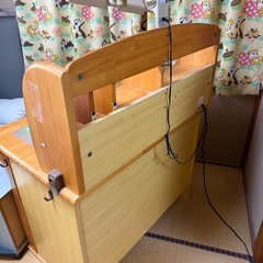 【中古品】勉強机・いすせっと・椅子セットの画像