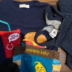 90cm 子供服の画像