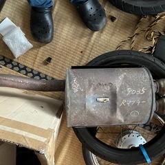 LA-EP3 シビックタイプR 純正マフラーの画像