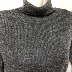 タートルネック ニット　Mサイズ グレーの画像
